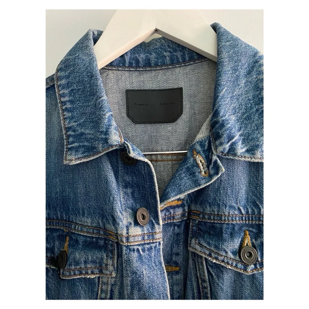 Proenza Schouler PS J denim jacket NWT size Small - Picture 5 of 10